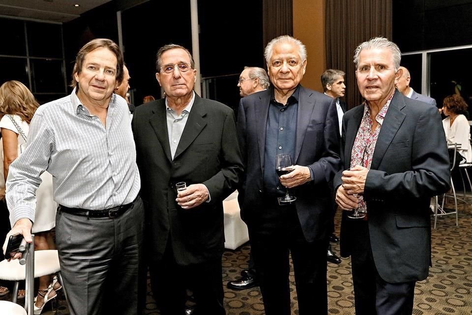 Sergio Gutiérrez Muguerza , Santiago Clariond, Jesús Acosta y Guillermo Nájera