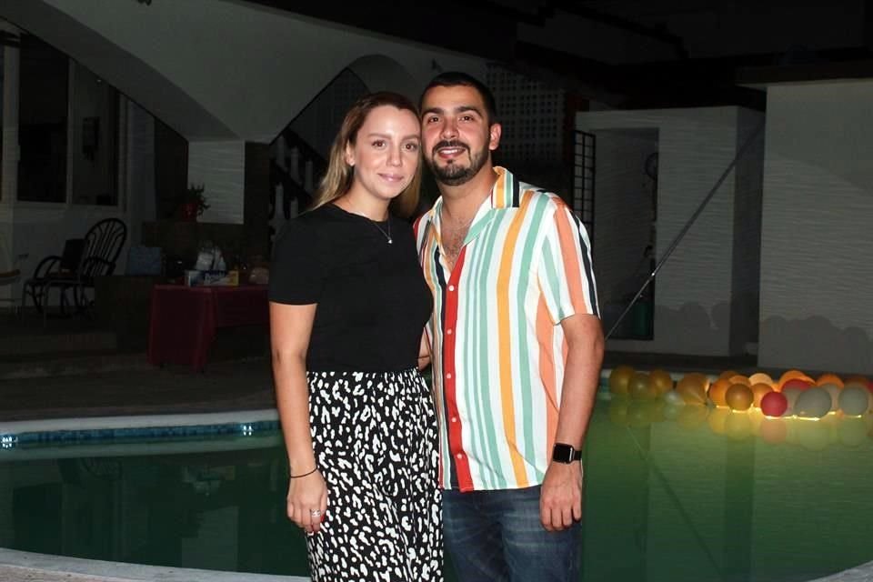 Mariana Vilchis y Alex Guajardo