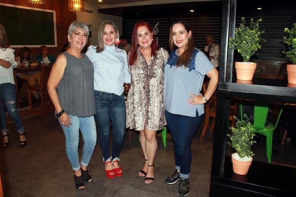Olga Lidia González, Laura González, Marisela González y Flor González