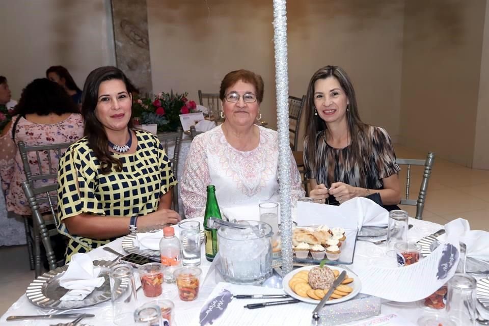 Rosa Elia Garza, Rosa Elia Guajardo de Garza y Silvia Garza de Rojas