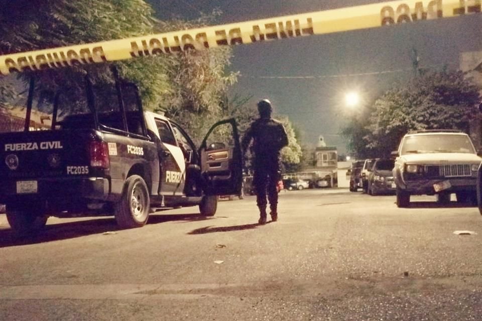 Mientras se celebraba una fiesta patronal, delincuentes mataron a balazos a un hombre en calles de la Colonia Barrio Santa Isabel.