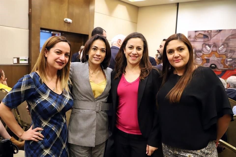 Sheila Martínez, Maya García, Mary Cano y Nidia Nava