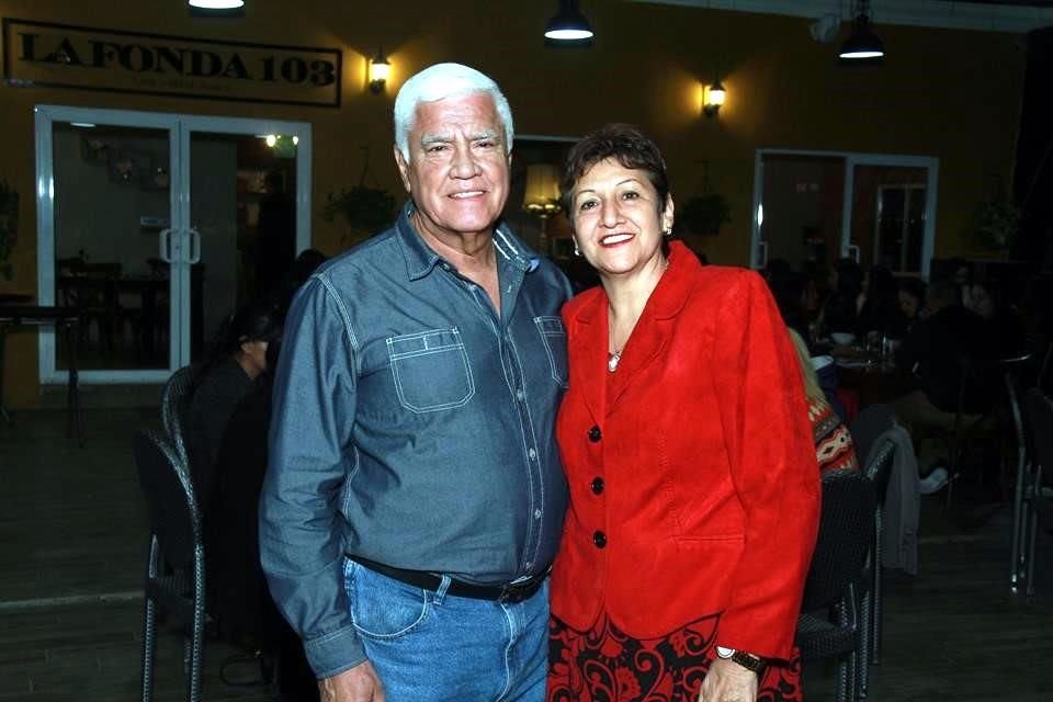 Raúl Martínez y Nora Sepúlveda de Martínez