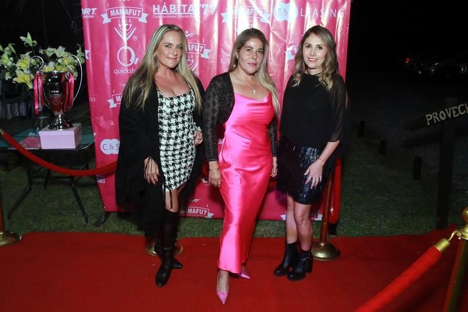 Pony Torres, Claudia Durón y Karla Torres