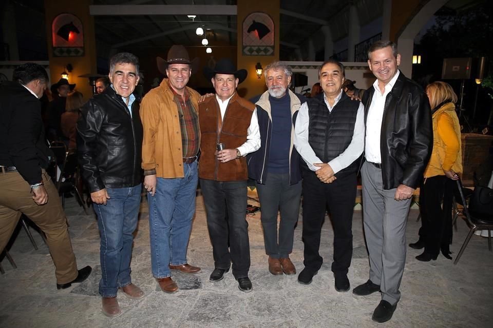 Luis Gutiérrez, Manuel Ventosa, Jorge Montemayor, Jorge Aguirre, Gerardo Morales y Alejandro Chapa