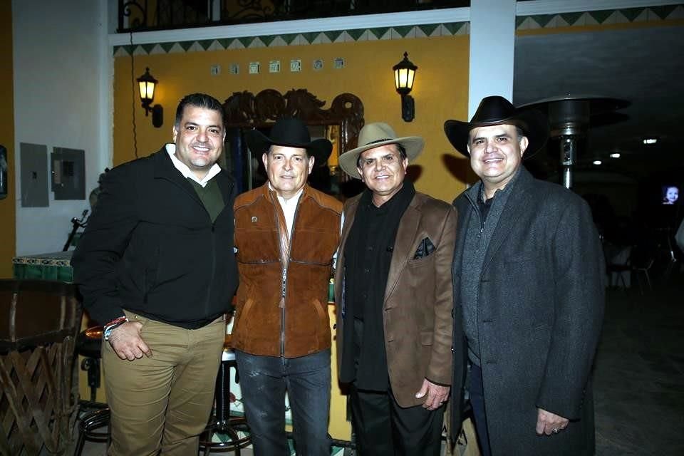 Juanky González, Jorge Montemayor, Carlos González Monge y José González Monge