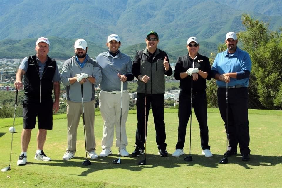 Braulio Campos, Eduardo Benítez, Enrique Livas, Juan Cruz, Cosme Treviño y Jose Uribe