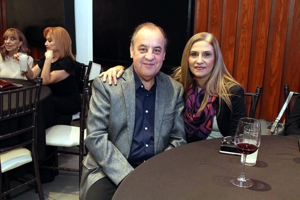 Jorge Cantú y Cristina Serna