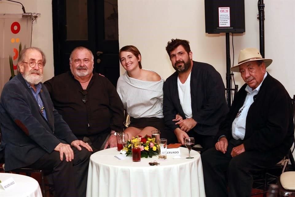 Gerardo Cantú, Guillermo Sepúlveda, Sofía Landa, Isaac Sepúlveda y Enrique Sepúlveda
