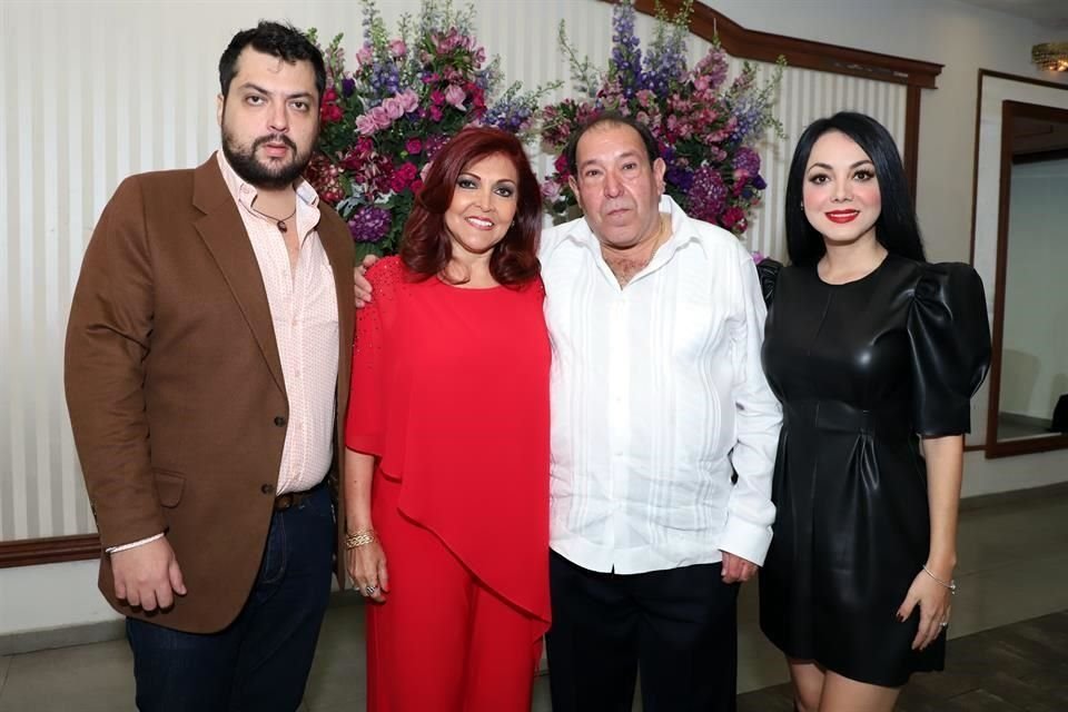 Ricardo Ramírez González, Ofelia González Rangel, Gildardo Guajardo Rodríguez e Ivonne Fraire de Ramírez