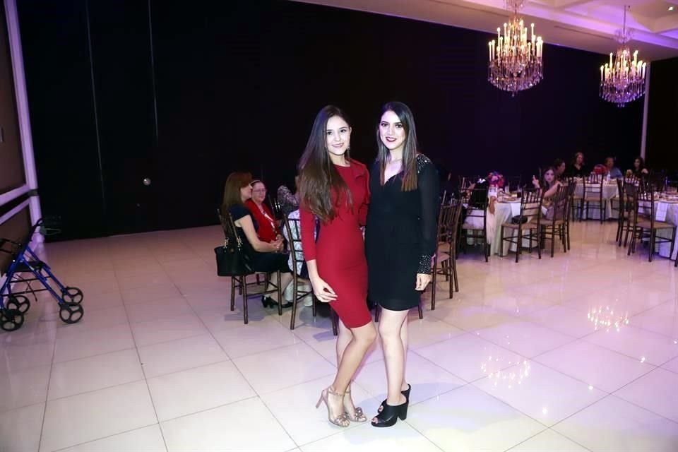 Melissa Caballero de Rojas y Gabriela Medina