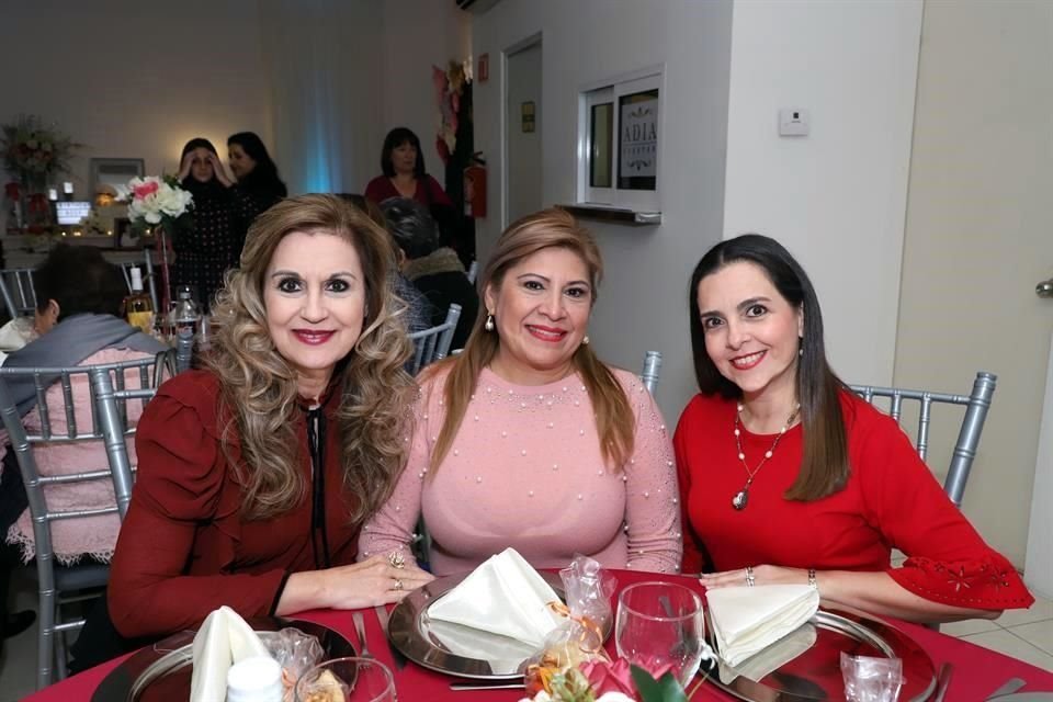 Adriana Cantú Lozano, Rosy Posadas de Castillo y Silvia Castillo de Del Valle