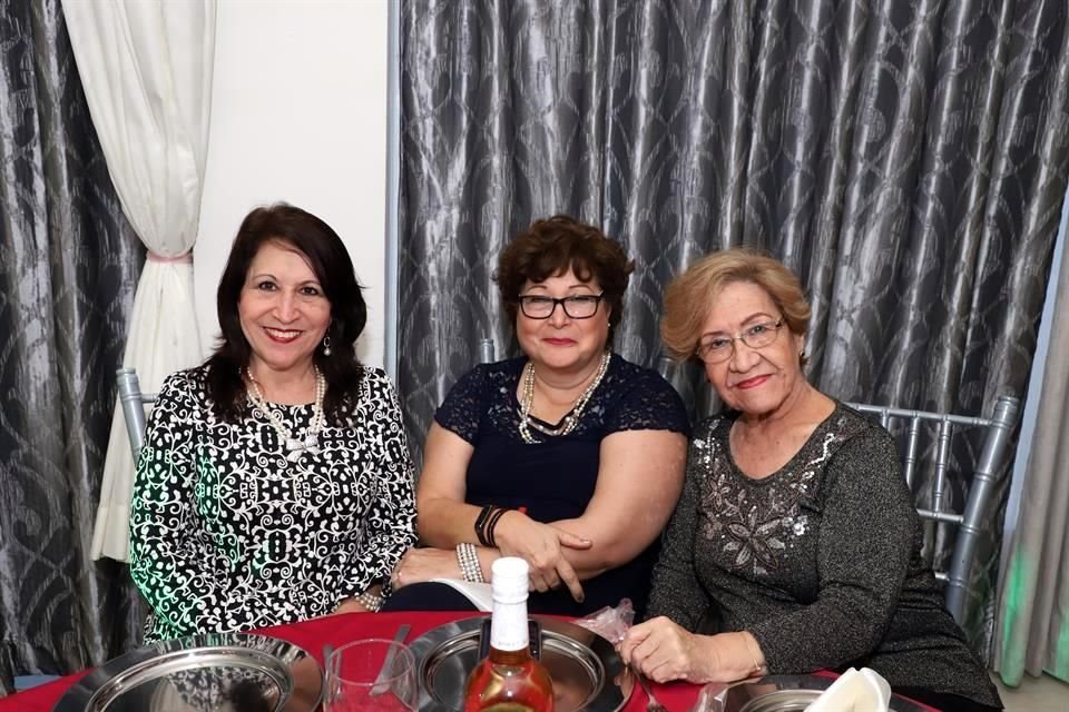 Rosy de Diego, Adriana Machuca y Blanca Quiroga