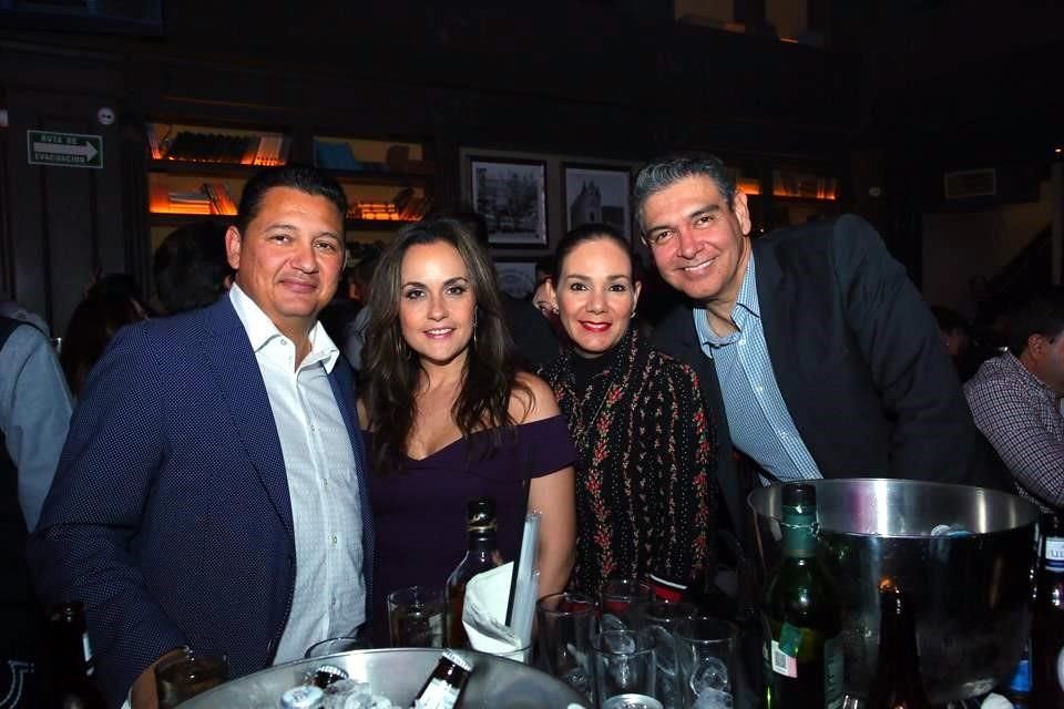 Miguel Gutiérrez, Susana Elizondo, Yolanda García y Edmundo Mesta