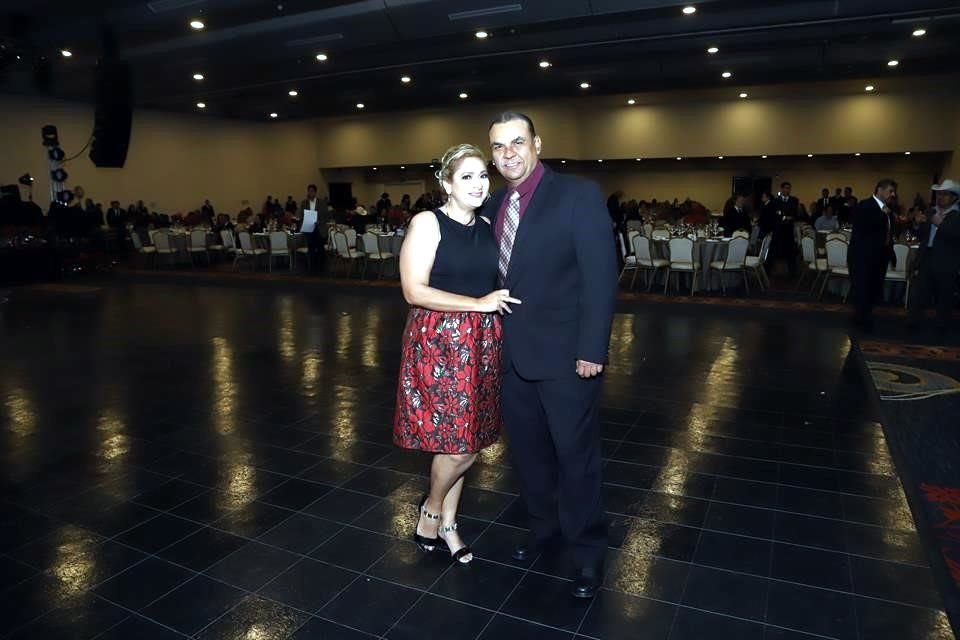 Laura de Otero y Alejandro Otero
