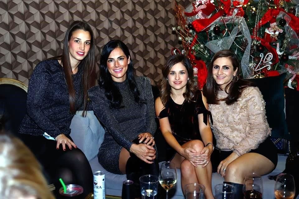 Karina César, Zelide Pelomo, Lorena García y Sara Zaied