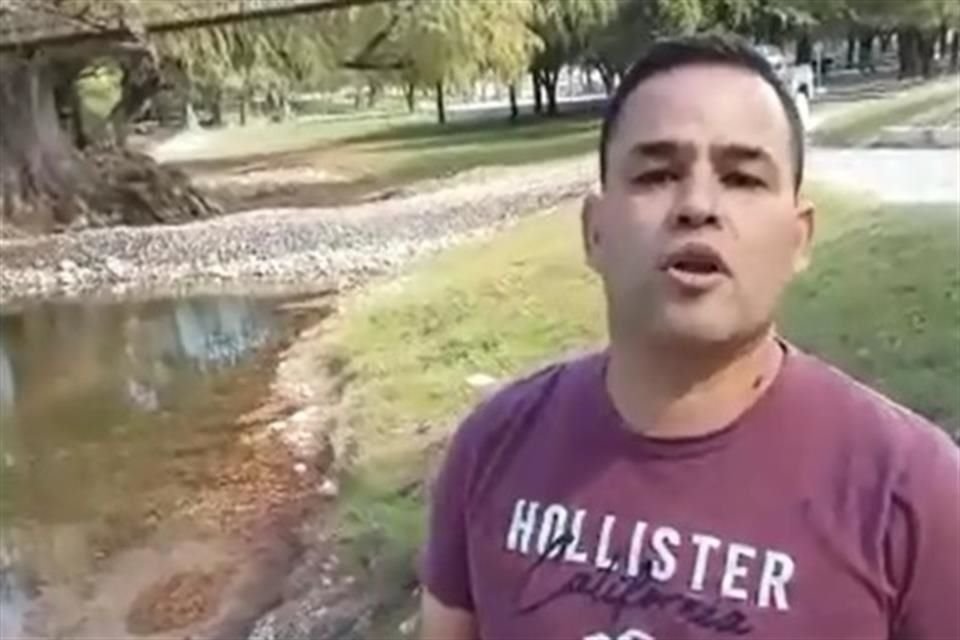 A través de un video difundido en redes sociales, el también comunero de esa sierra denunció que la pedrera está afectando la cuenca hidrológica.