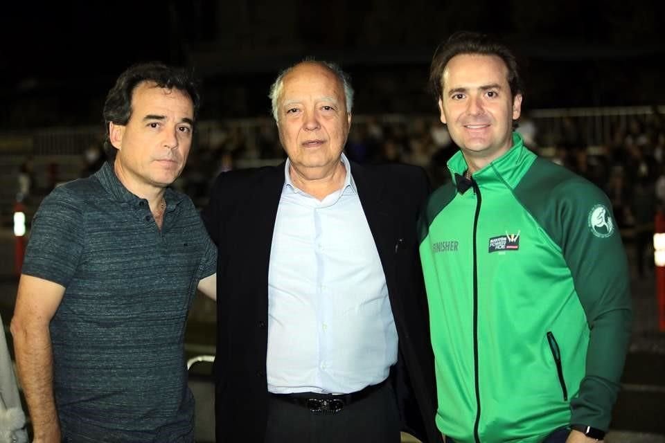 Roberto Lopez, Víctor Navarro y Jorge Stal