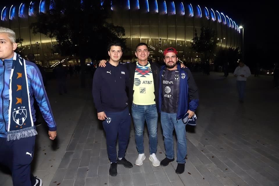 Rodrigo Maldonado, David Maldonado y Joel Maldonado
