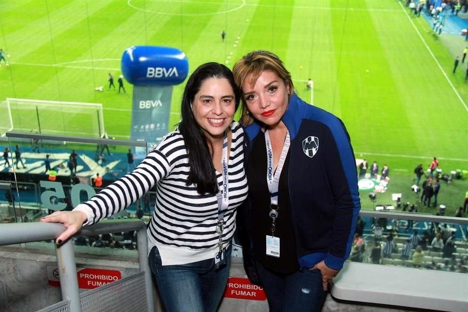 Mónica Gaytán y María Fernanda Navarro Bortoni