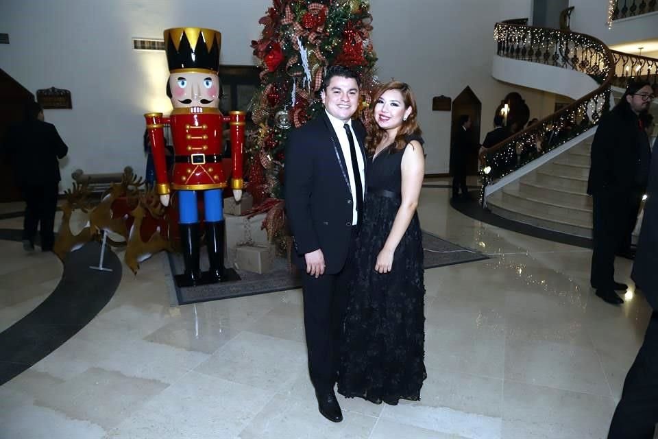 Claudio Caballero y Cynthia Rangel