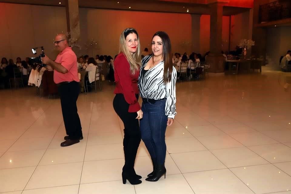 Elizabeth Rodríguez y Jéssica Garza