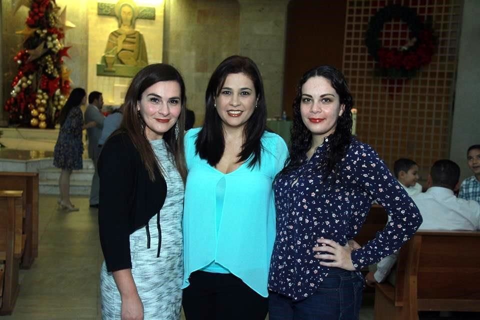 Verónica Guerra, Claudia Guerra y Edith Guerra