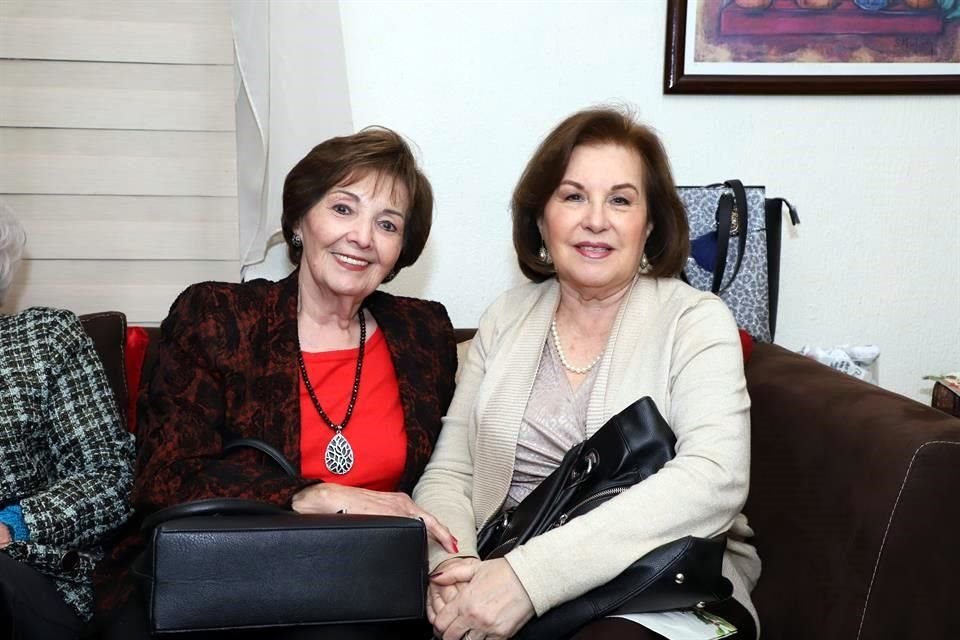 Alicia Flores de González y Gloria Patricia Salazar de Leal