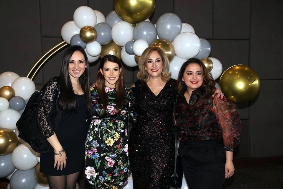 Annayancy Payán, Laura Garza, Tina Garza de Madero y Yoanna Carbajal