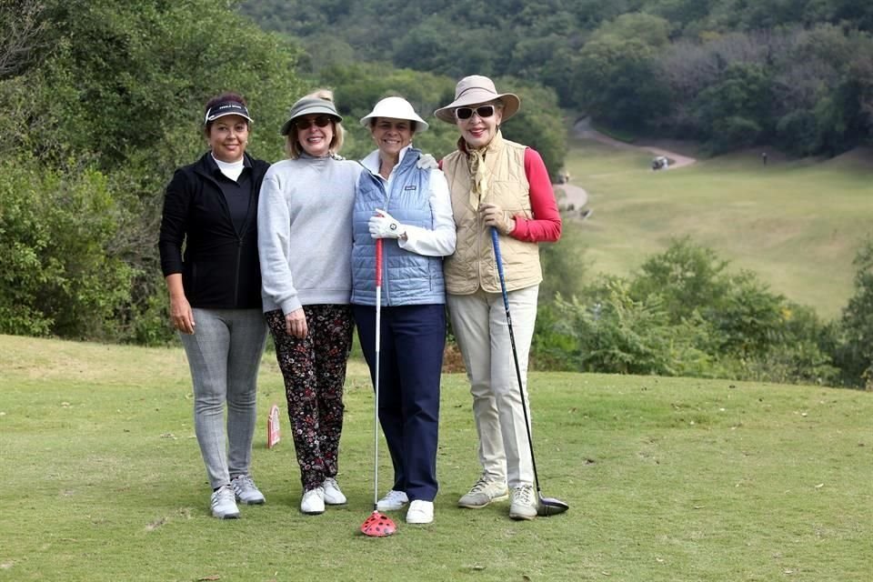 Susana Millares, Patricia de Wise, Gilda García y Estrella Guzman