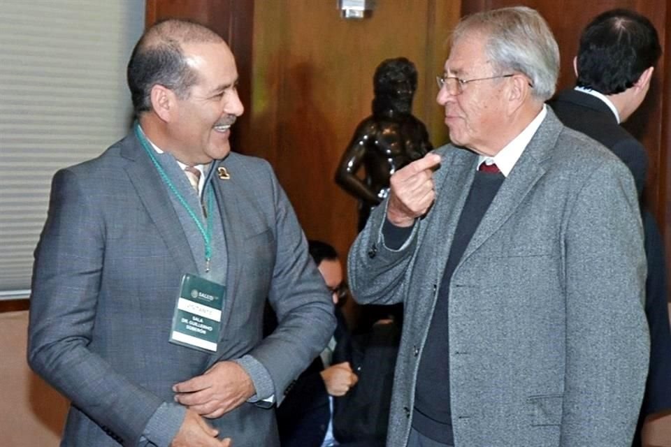 Martín Orozco, Gobernador de Aguascalientes, se reunió con Jorge Alcocer, Secretario de Salud.