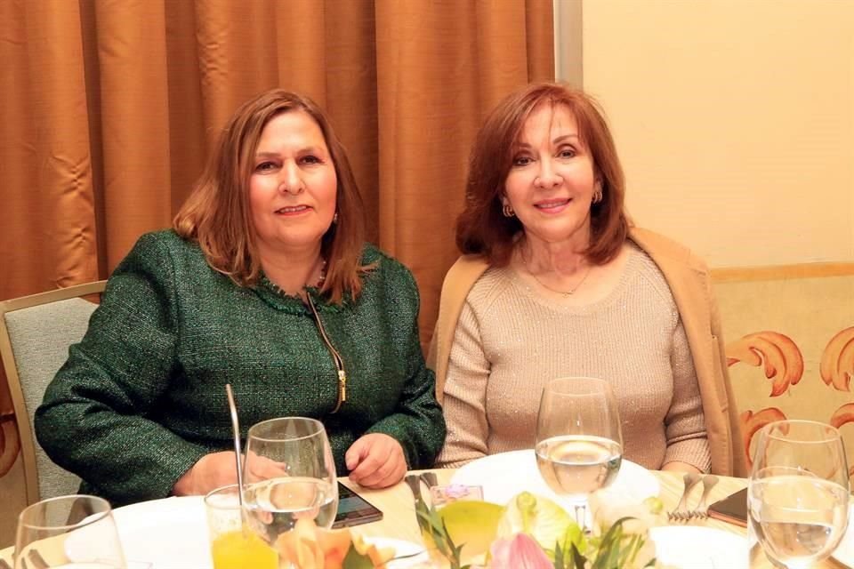 Cristina Margáin y Elsa Rodríguez 