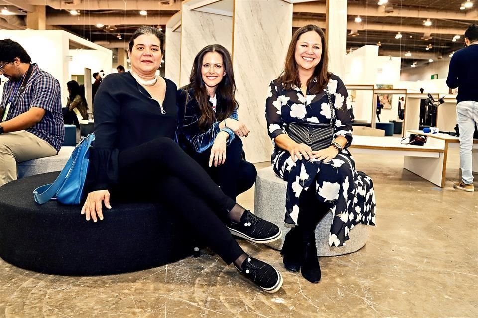 Sonia Santos, Pamela Plaza y María Yáñez