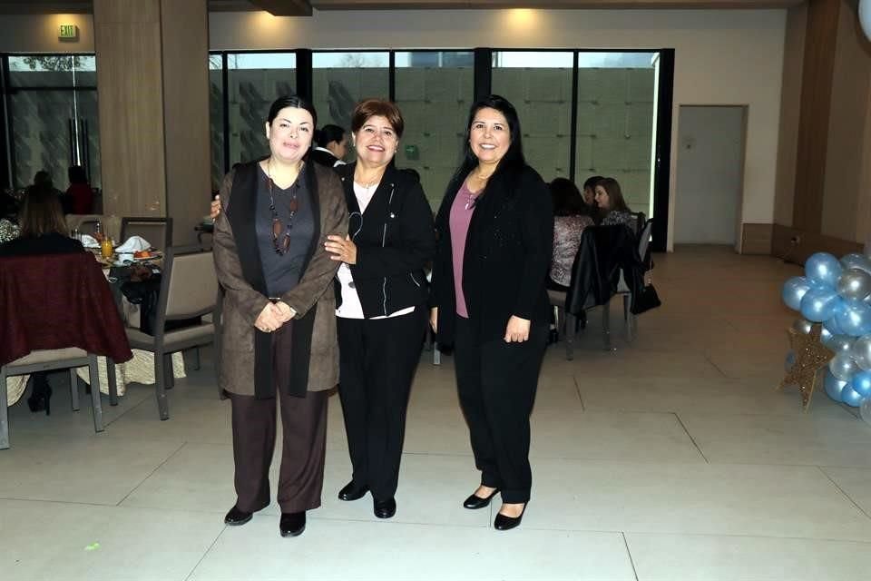 Deyanira Meza, Cuquis Ortega y Mireya Valdez