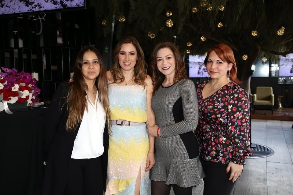 Karina Chavero, Mine Leal, Angélica Garza y Alejandra Barbosa