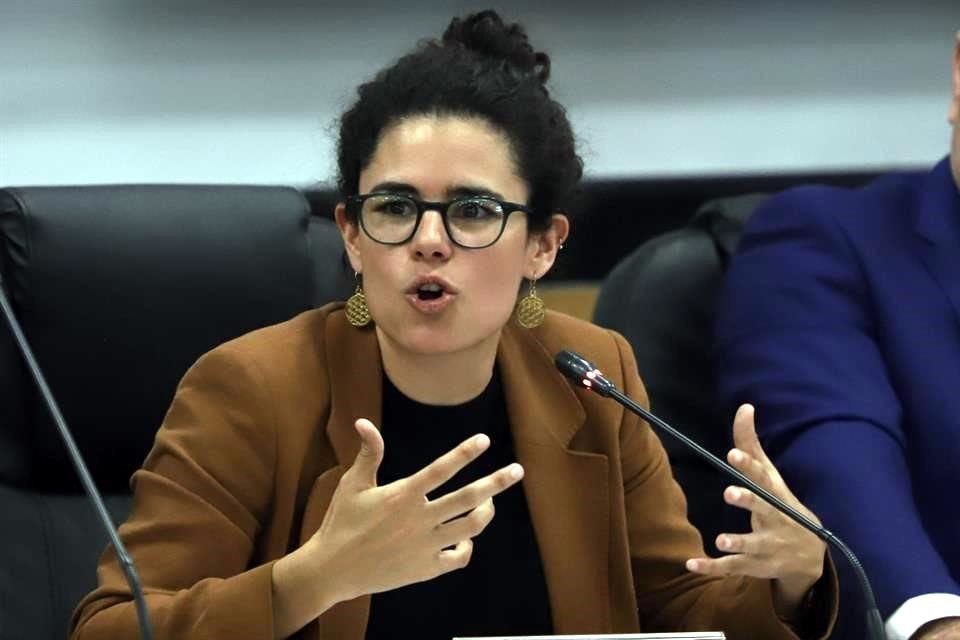 Luisa María Alcalde, titular de la Secretaría del Trabajo.