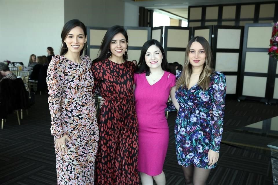 Erika Delgado, Karla Jimenez, Ana Sofia Elizondo y Gabriela González