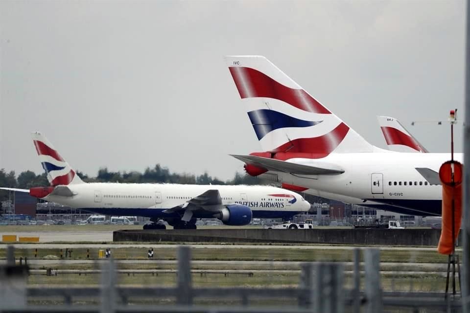 British Airways mantiene suspendidos sus vuelos hacia China.