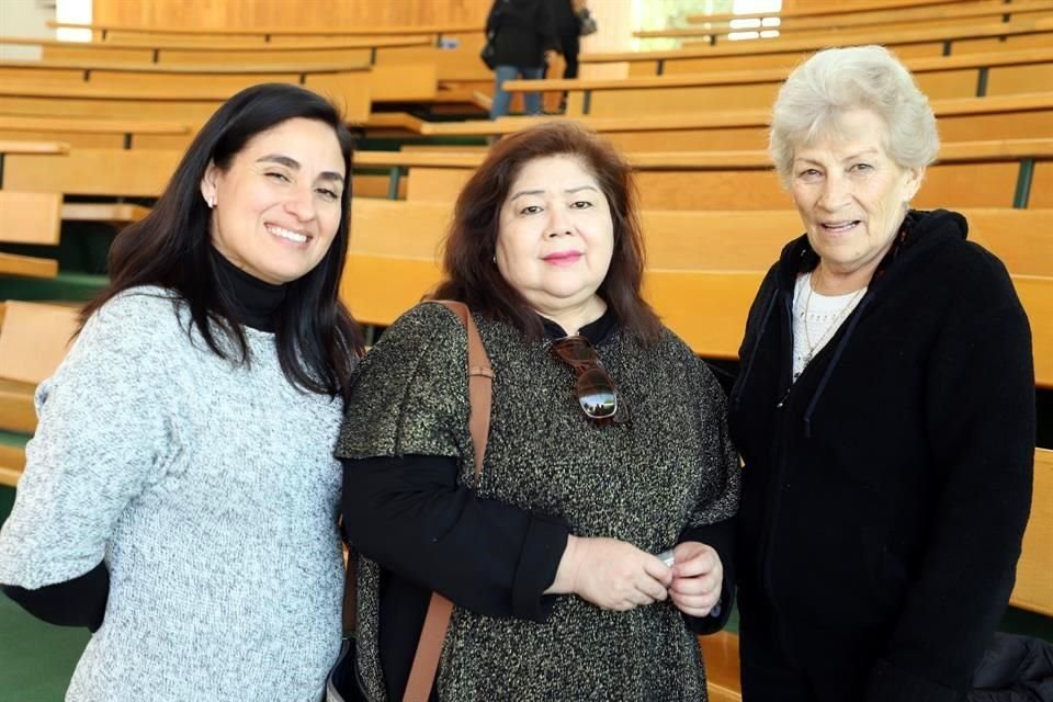Ana Luisa Barbosa, Rosa María de Escobar y Guadalupe Quiroga