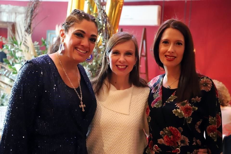 Leslye Alatorre de Solís, Nydia Espinosa de Guajardo y Janeth Alatorre de Arizpe