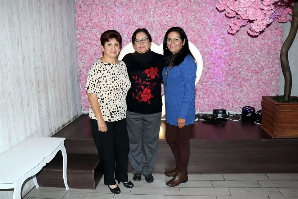 Maria Luisa de la Rosa, Patricia Lozano y Magali Lozano