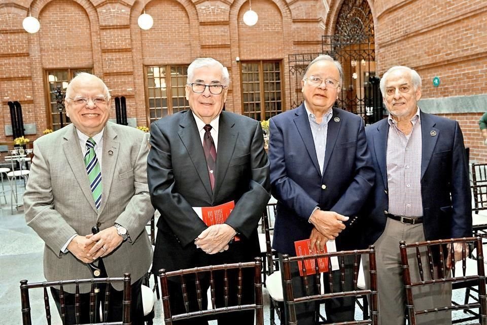 Humberto Armenta, Guillermo Campuzano Zambrano, Alberto Santos Guevara y Fernando César de la Garza
