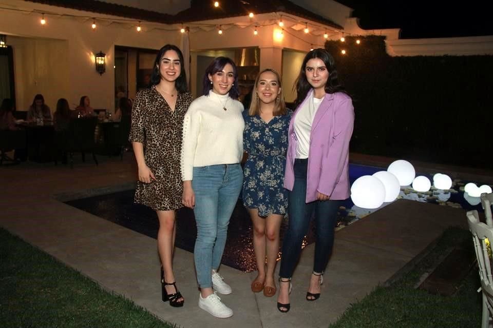 Sara Leal, Anahí Cantú, Ana Ramos y Ana Paula Vázquez