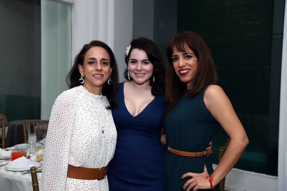 Bertha Garza, Mony Viadero y Mariela Moreno