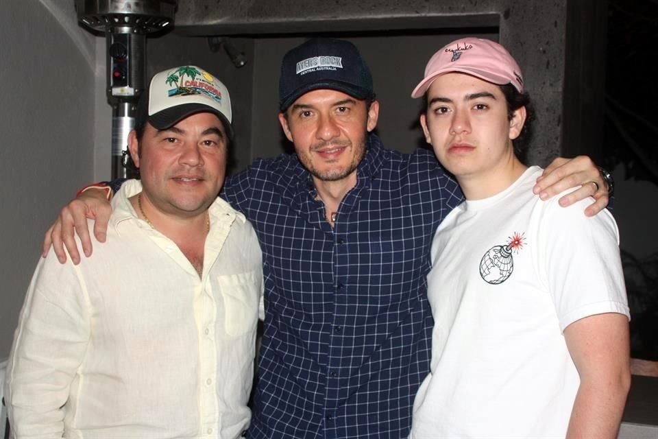 Javier de la Garza, Gerardo Garza y Patricio Garza