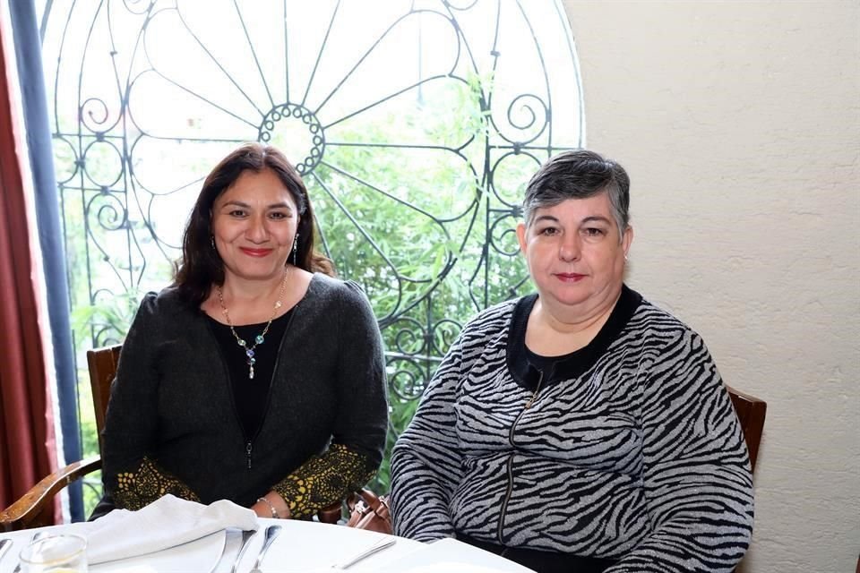 Lea Nohemí Jaramillo y María Trinidad Almaguer