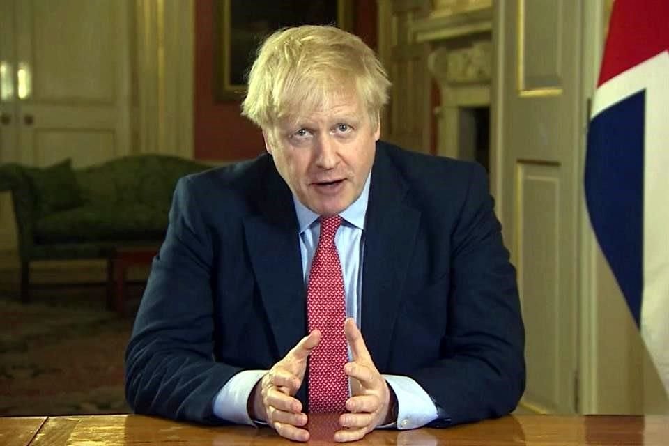 Boris Johnson, Primer Ministro británico.