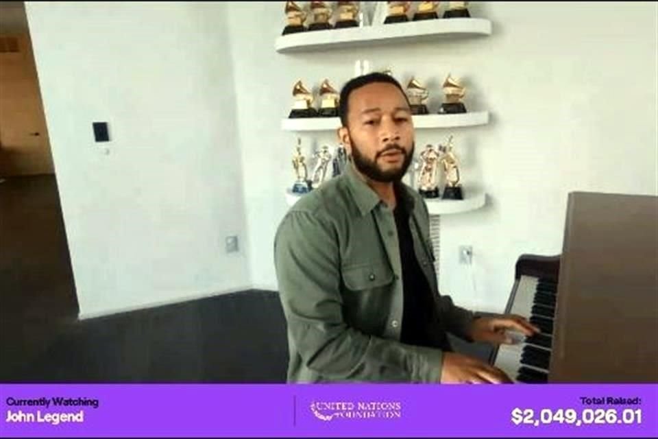 Twitch Stream Aid tuvo participación de artistas como John Legend.
