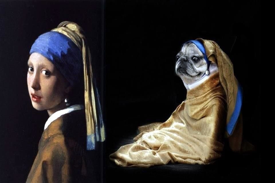 'Girl with a Pearl Earring' (La joven de la perla) Johannes Vermeer, 1665-1667 @rmrphoto