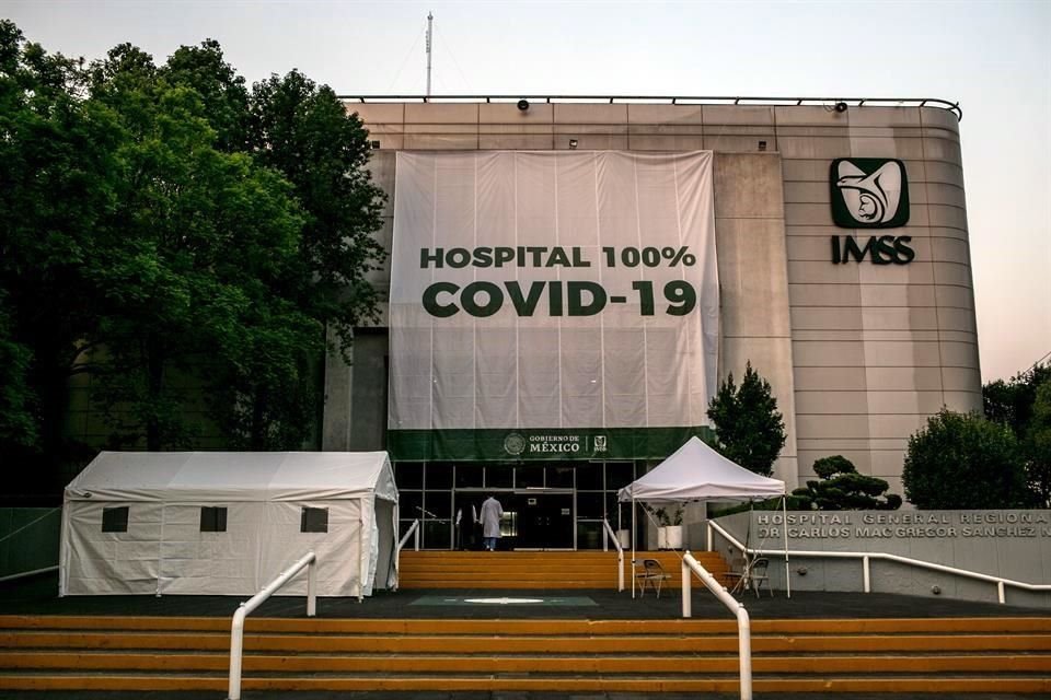 El Hospital Dr. Carlos Mac Gregor en la Ciudad de México es uno de los designados para atender casos de Covid-19 de la ciudad.